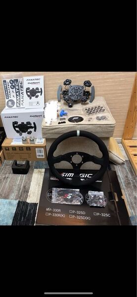 fanatec UNIVERSAL HUB V2 リムセット