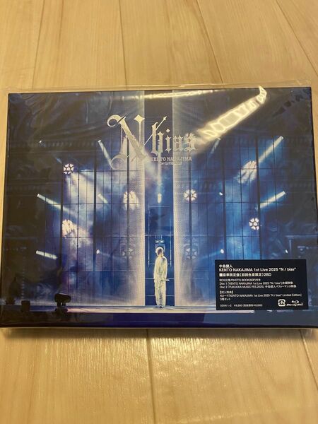 中島健人 KENTO NAKAJIMA 1st Live 2025 “N/bias” Blu-ray豪華限定盤