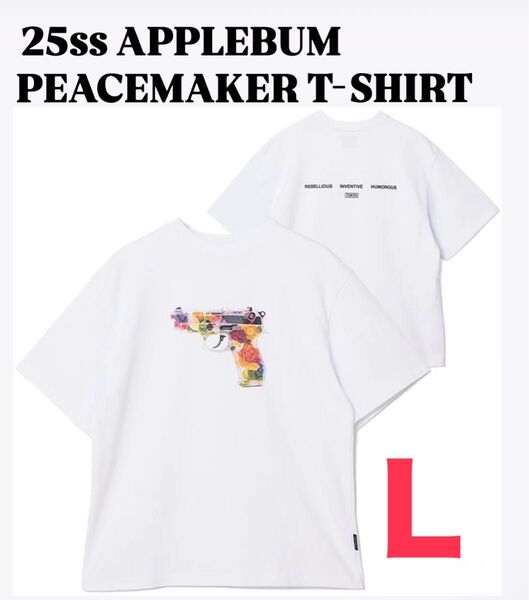 25ss APPLEBUM PEACEMAKER T-SHIRT サイズL
