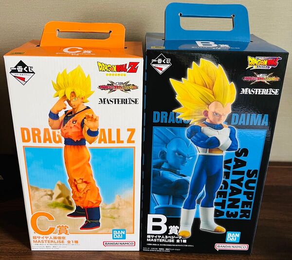 一番くじ VSオムニバスCROSS ドラゴンボール B賞 超サイヤ人3ベジータ C賞 超サイヤ人孫悟空 フィギュア