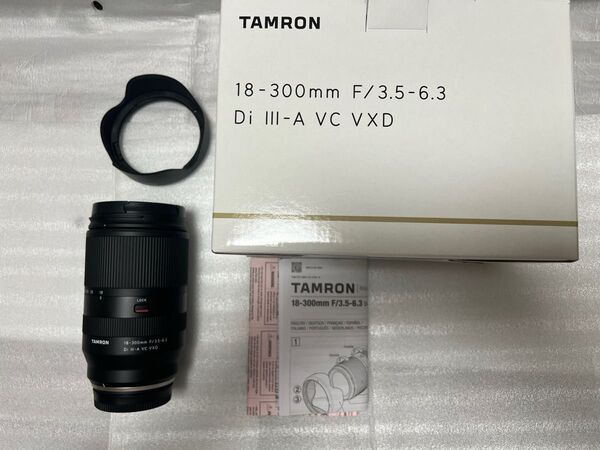 保証付 TAMRON 18-300mm F3.5-6.3 Di III-A VC VXD Xマウント フジフィルム