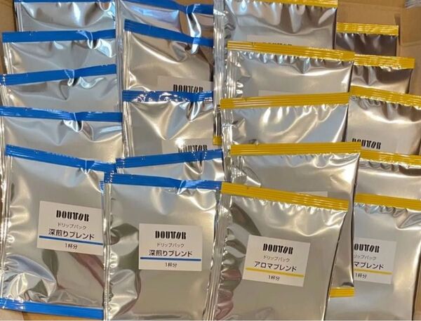 ドトール ドリップパックコーヒー 飲み比べ