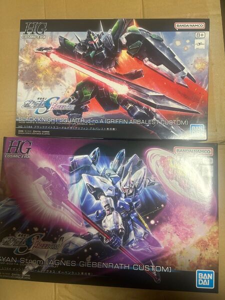 HG ギャンシュトローム、ブラックナイトスコード ルドラセット 未組立