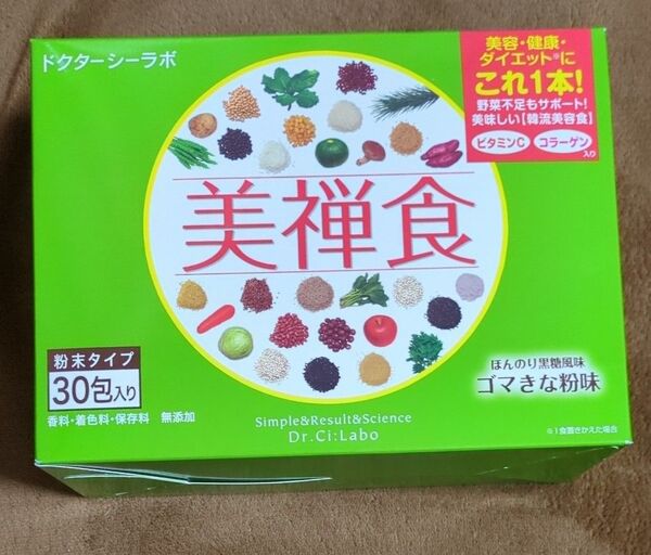 美禅食 30包 ゴマきな粉味 ドクターシーラーボ 置き換えダイエット