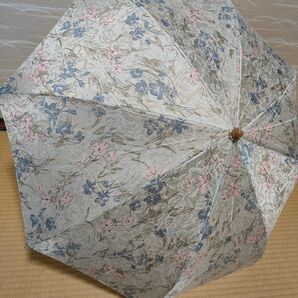 UV紫外線防止効果 雨晴兼用上品折りたたみ傘 花柄