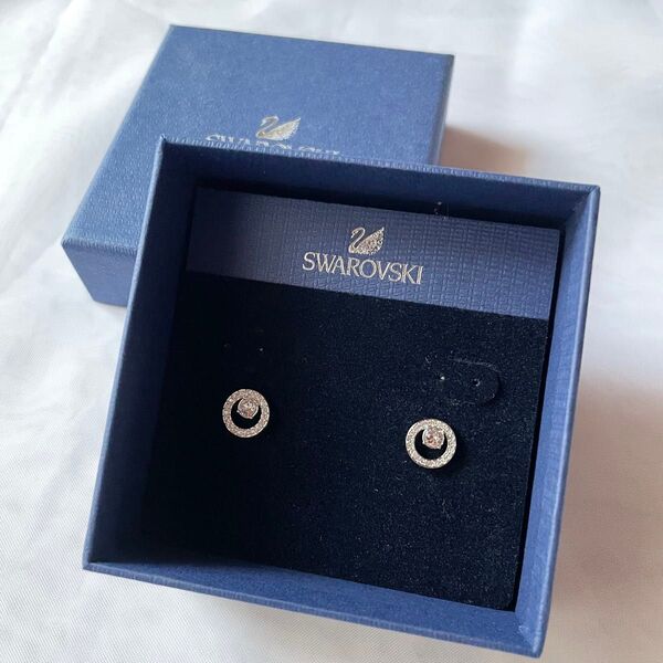 スワロフスキー Swarovski 『Creativity Circle Small ピアス』