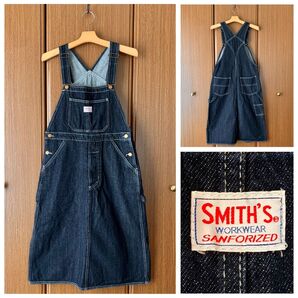 COEN×SMITH'S AMERICAN ジャンパースカート デニムサロペット