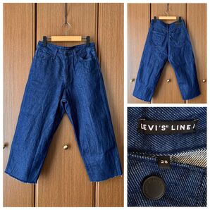 Levi's LINE 8 VINTAGE ワイドデニムパンツ クロップドパンツ