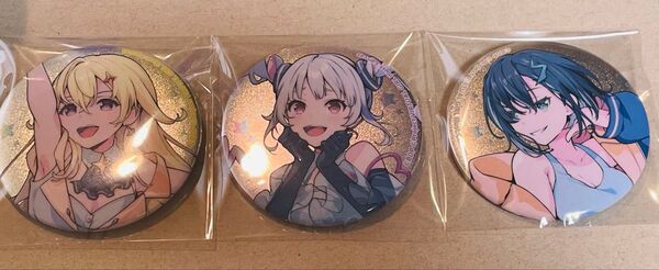 バチャガ VIRTUAL GIRL 信澤収展 缶バッジ3種