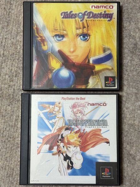 PS1ソフト テイルズオブデスティニー / テイルズオブファンタジア