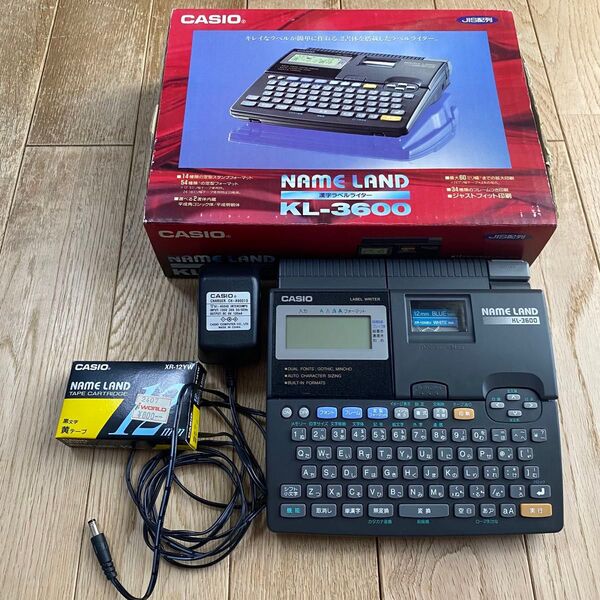 CASIO ラベルプリンター ネームランド KL-3600