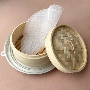 【未使用】無印良品 蒸し器 せいろ 小 4点セット