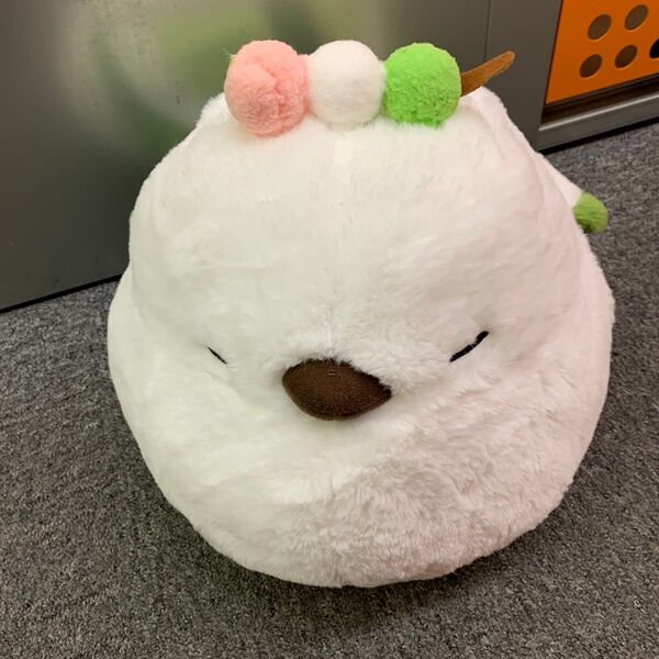 シマエナガ ぬいぐるみ まちゃヒコおだんご プライズ 超BIGサイズ