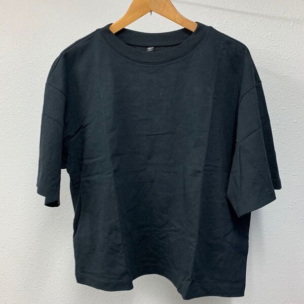 UNIQLOリラックスクロップドTシャツ XL