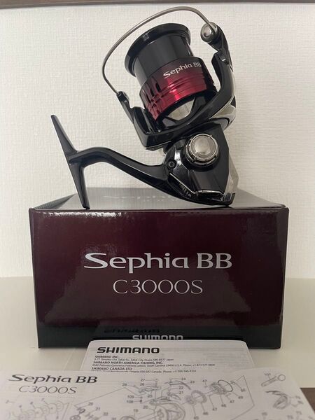シマノ セフィアBB C3000S スピニングリール
