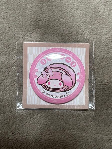 サンリオキャラクターズ 和菓子ティータイム ミニ缶バッジ〜GiGO限定〜 マイメロディ