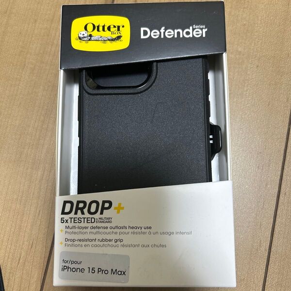 OtterBox Defender iPhone 15 Pro Max ケース ブラック 未使用 新品 オッターボックス