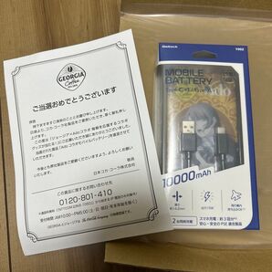 Ado ジョージア モバイルバッテリー ジョージア×Adoコラボ モバイルバッテリー No.1