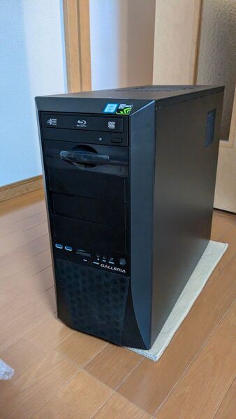 すぐ使えるガレリアゲーミングPC/Win11/GTX 1070/i7/モンハンワイルズにも
