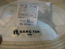 帽子　ハット　５０CM　　白　ＨＡＮＧ　ＴＥＮ　同梱手渡し可 _画像2