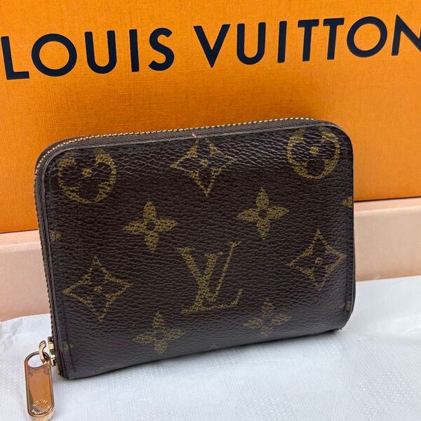 LOUIS VUITTON ルイヴィトン モノグラム ジッピーコインパース コインケース 小銭入れ M60067 ブラウン系