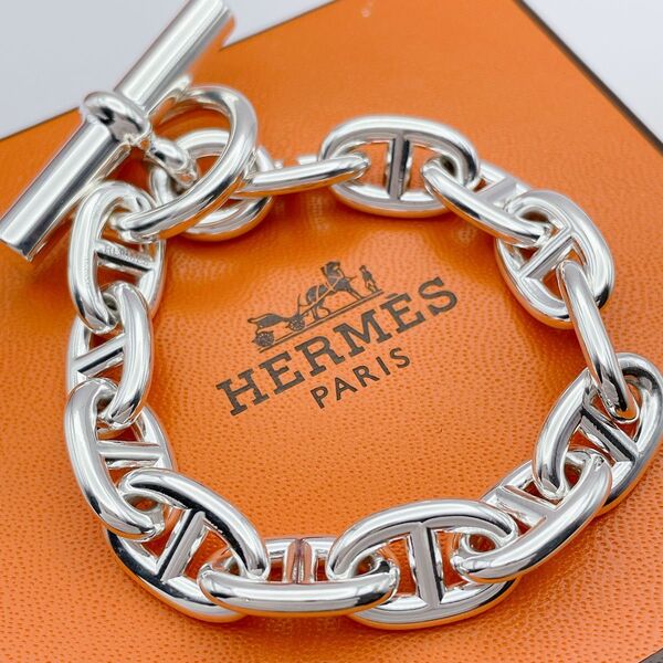 HERMES ブレスレット シェーヌダンクル MM 13コマ ☆Yahoo!フリマ出品☆