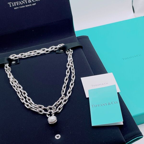 Tiffany & Co. ネックレス ハードウェア パール ロング ラップ ☆Yahoo!フリマ出品☆