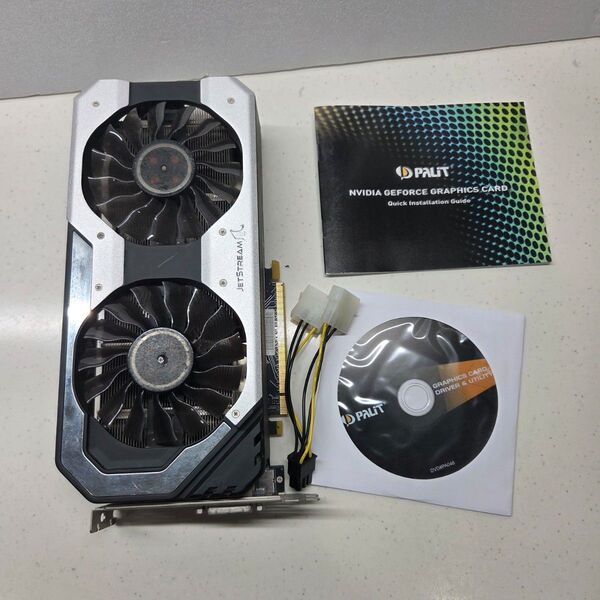 【中古】 Palit NVIDIA GeForce GTX 1060 6GB DDR5