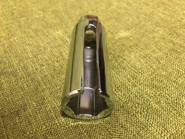 長いタイプ O2センサー用 22mm ソケット 全長 93mm 差込角 1/2 12.7mm 新品、未使用、送料無料