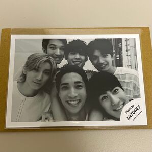 SixTONESサマパラセルフィー(sixtones Jr.時代公式写真)松村北斗 田中樹 高地優吾 ジェシー京本大我 森本慎太郎