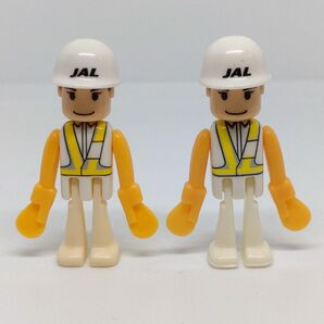プラキッズ 飛行場 誘導員セット