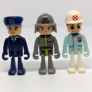 プラキッズ 警察官 消防隊員 救急隊員