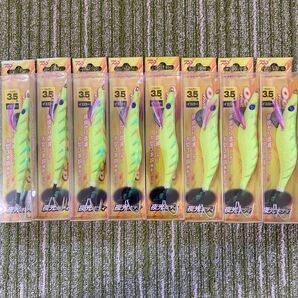 298オクトパスタップ 3.5号 新品 セット 激安タコエギ ハードルアー餌木 タコ釣り 送料込み お買得品 イエロー
