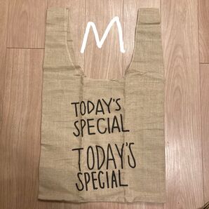【新品・未使用】TODAY’S SPECIAL JUTE MARCHE BAG Mサイズ 大人気完売商品 ※即日発送いたします!
