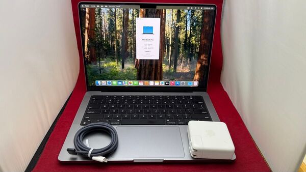 【中古 Apple care+ 26年3月まで USキー】 MacBook pro 14インチ M3(8GB 512GB )