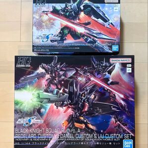 HG ブラックナイトスコードルドラ リデラード機 ダニエル機 リュー機 グリフィン機 未組立セット