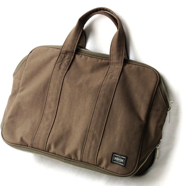 完売品 PORTER ポーター ハンドバッグ 吉田カバン ビジネスバッグ カーキ ブリーフケース 通勤 通学 仕事 鞄 バック