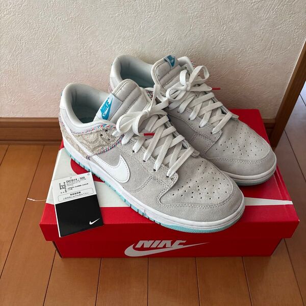 Nike Dunk Low Barber Shop Grey ナイキ ダンク DH7614-500 28cm
