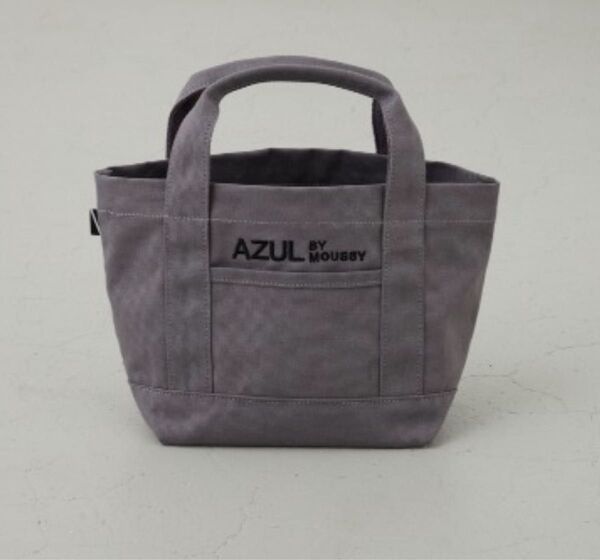 新品 AZUL トートバッグ ロゴ刺繍ミニトートバック メンズ レディース