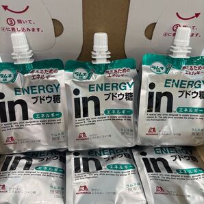 inゼリー エネルギー ブドウ糖 ラムネ味 6個セット