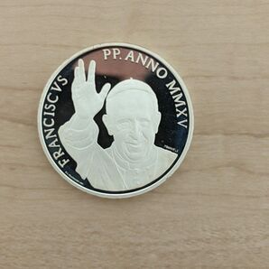 2015年 バチカン 20ユーロ プルーフ銀貨