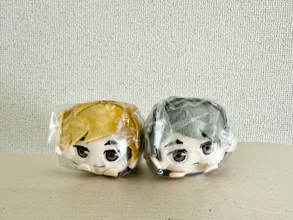 ハイキュー 極楽湯 もちころりん ぬいぐるみマスコット2 お風呂ver. 宮侑 宮治 2種セット