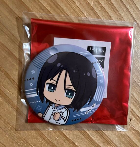 【値下げ有】実渕玲央 黒バス ミニキャラ缶バッジ 中外カフェ 2024ver. ジャンプフェスタ ジャンフェス JF