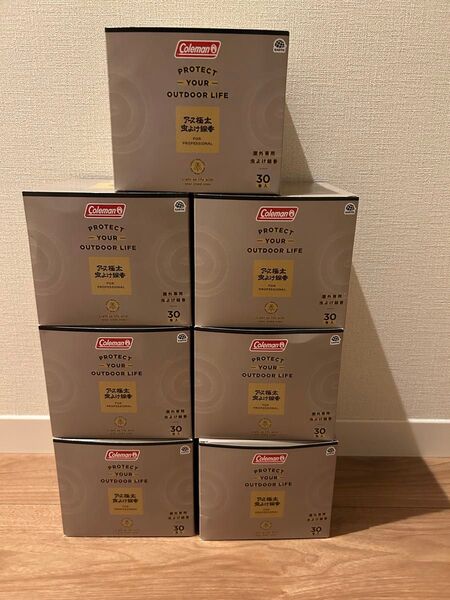 アース製薬 アース 極太 虫よけ線香 Coleman 30巻 箱入×7箱