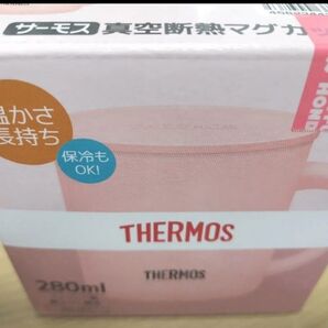 THERMOS 真空断熱マグカップ 3280ml JDG-281C パウダーピンク PWP マグカップ コップ 魔法瓶 ピンク