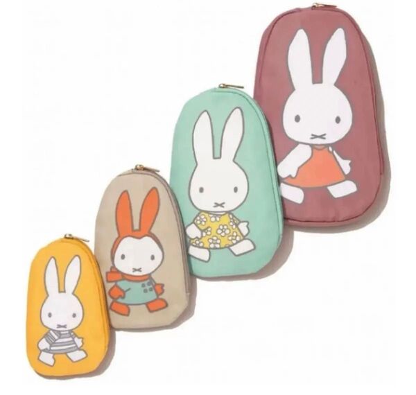 新品 ミッフィー ポーチ マトリョーシカ風 miffy