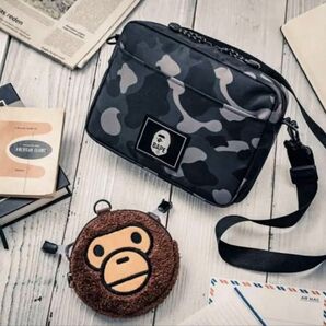 BAPE KIDS A BATHING APE ショルダー&マイロポーチ 宝島社付録
