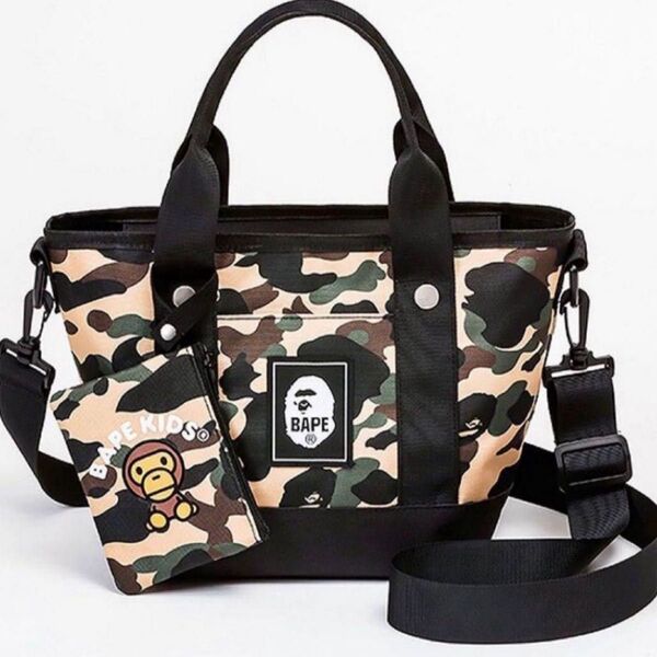 ベイプ キッズ バイ ア ベイシングエイプ BAPE KIDS A BATHING おさんぽトート&ミニ財布 宝島社付録