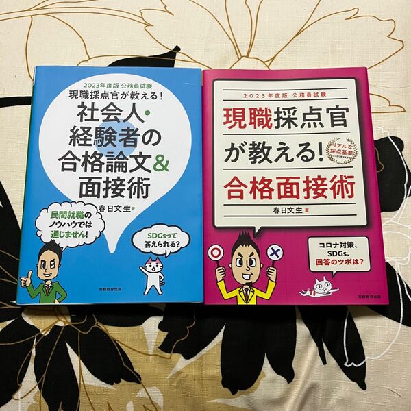 現職採点官が教える!社会人・経験者の合格論文&面接術公務員試験2023年度版