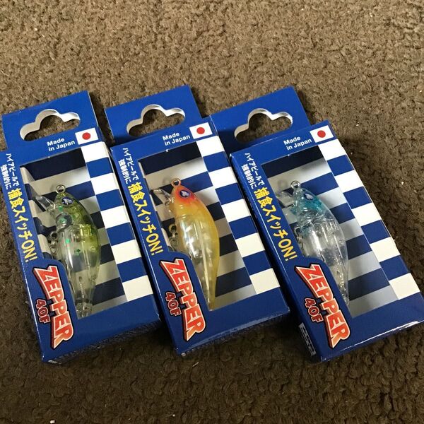 Blue Blue ブルーブルー ゼッパー 40 3コセット PA